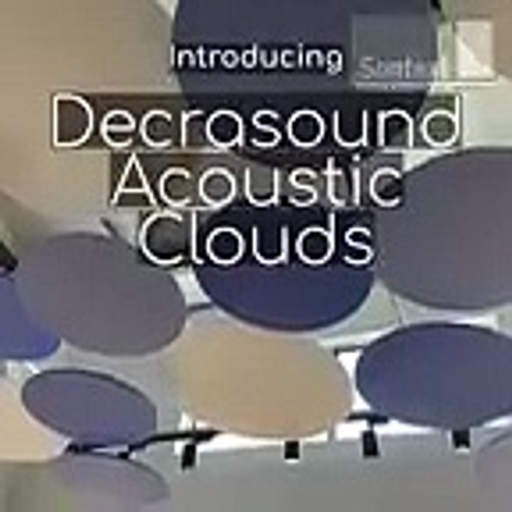 Polyester Acoustic Clouds for Effective Noise Control