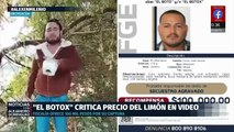 Difunden primer video de 'El Bótox' presunto líder de Los Blancos de Troya en Michoacán