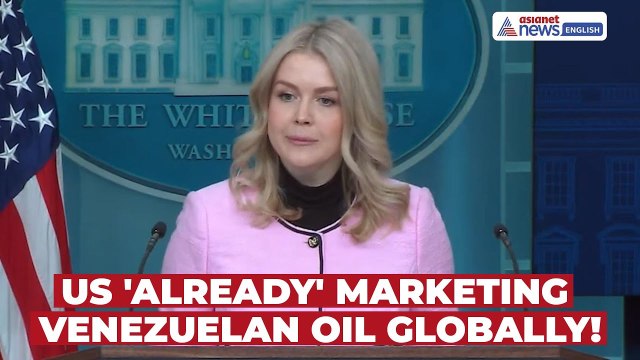 White House BOMBSHELL: US 'Already' Marketing Venezuelan Oil Worldwide