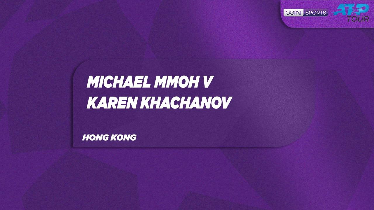 M. Mmoh vs. K. Khachanov Match Highlights Hong...