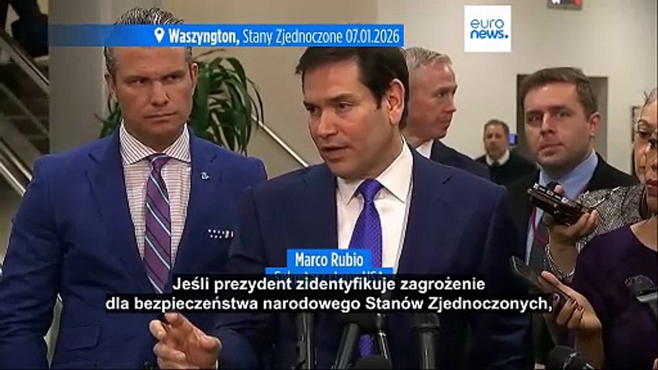 Rubio powiedział, że planuje spotkać się z duńskimi urzędnikami w przyszłym tygodniu, aby porozmawiać o zainteresowaniu USA Grenlandią