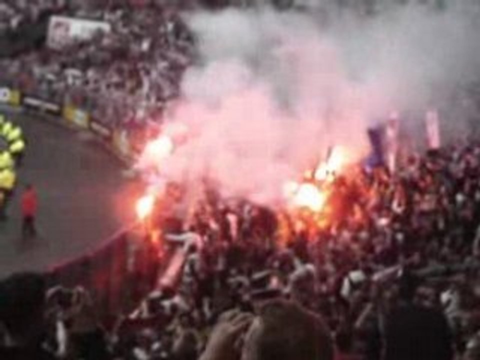 entrée des joueurs finale coupe de france ol-psg