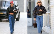 جينز + سترة الجلد: ثنائي يفوز هذا الشتاء