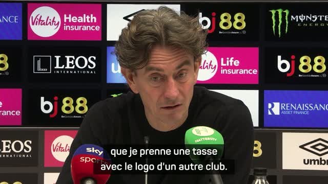 Tottenham - Frank dit ce qu'il pense et met fin à la polémique de la tasse