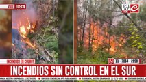Incendios en Chubut: las llamas continúan arrasando con todo en el sur del país