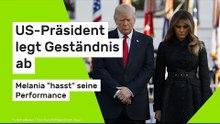 Donald Trump: US-Präsident legt Geständnis ab - Melania "hasst" seine Performance