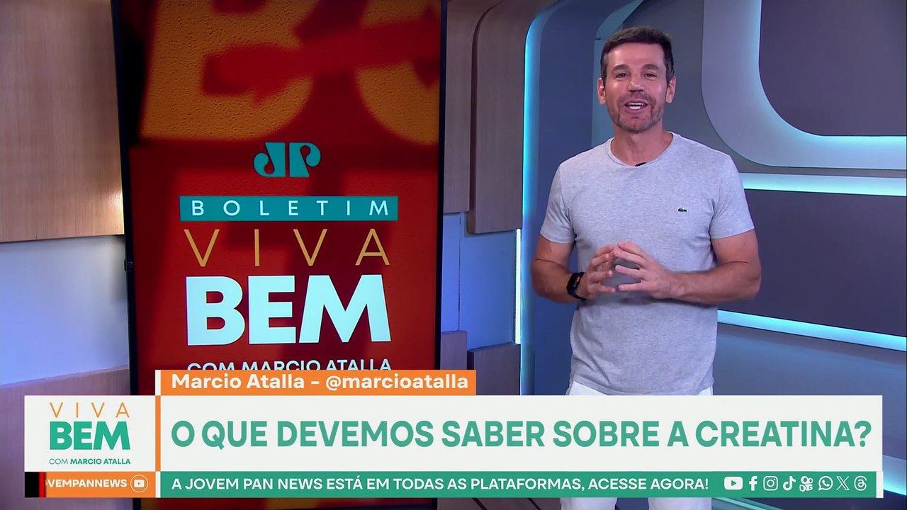 O que devemos saber sobre a creatina? Marcio Atalla responde