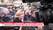 Colère des agriculteurs : Yaël Braun-Pivet chahutée devant l'Assemblée nationale