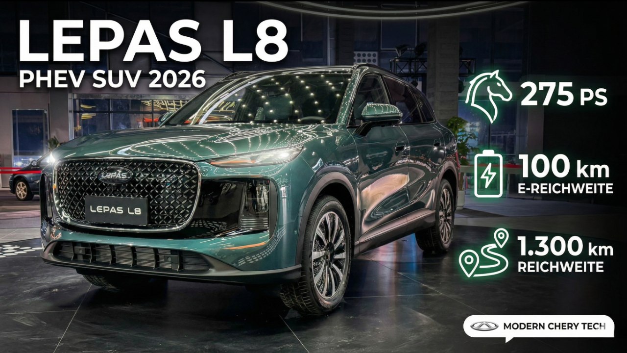 Lepas L8 (2026) enthüllt: Design, Technik & Marktstart