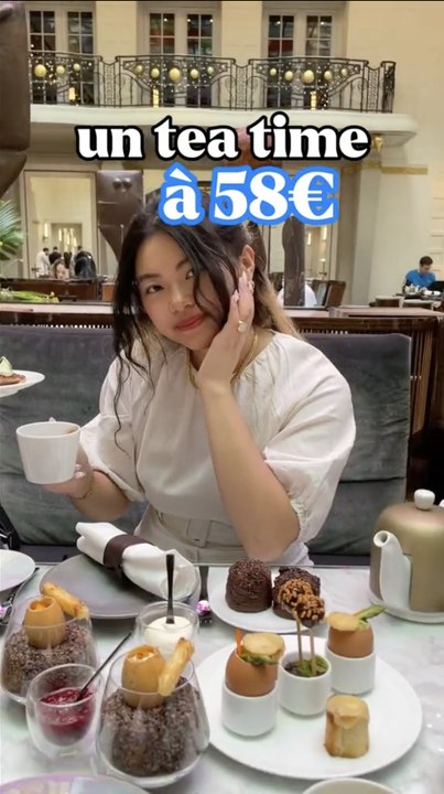 Un tea time à 58€ 🤔🤩