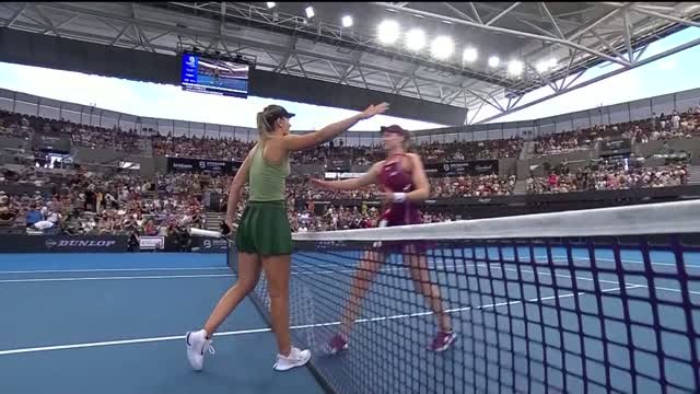 Brisbane - Rybakina écarte Badosa et poursuit son sans-faute