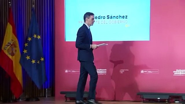 Palestina y EEUU protagonizan el discurso de Sánchez en la Conferencia de Embajadores