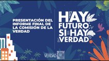 En vivo: presentación del informe final de la Comisión de la Verdad | Pulzo