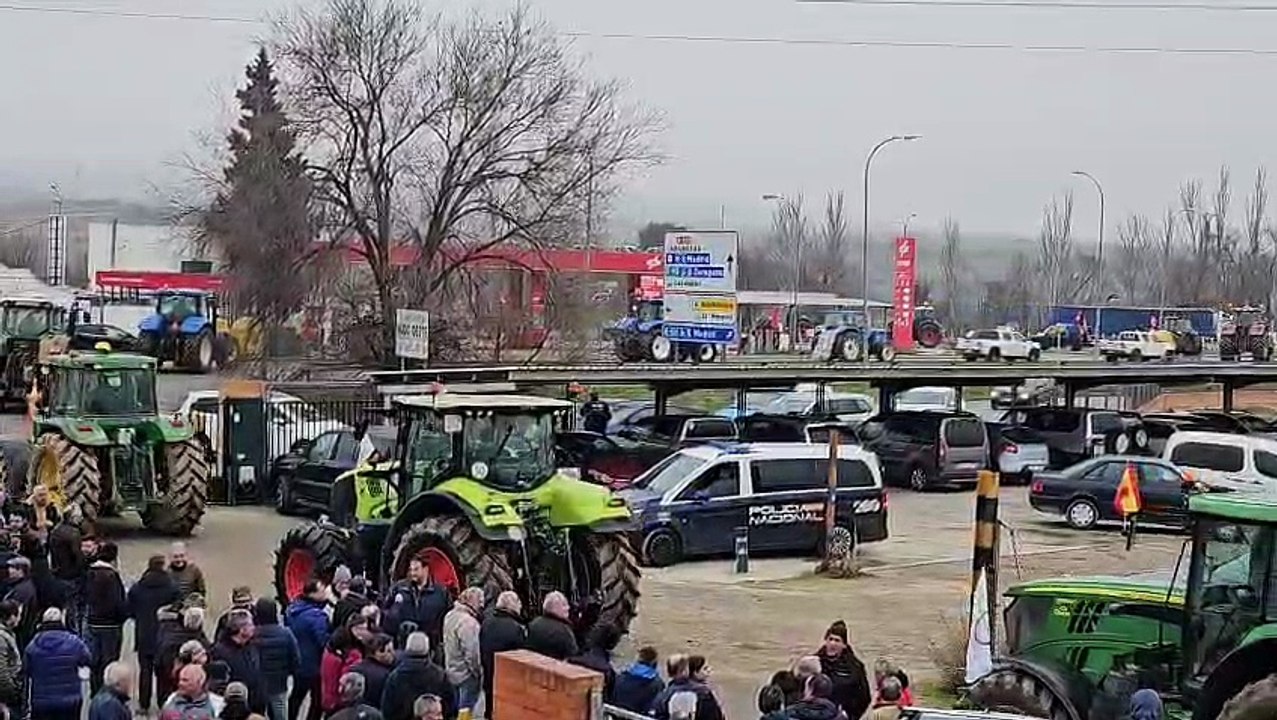Tractorada en Guadalajara en defensa del campo