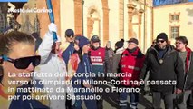 La Fiaccola Olimpica a Sassuolo: il video