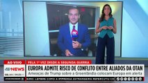 Europa admite risco de conflito entre aliados da Otan