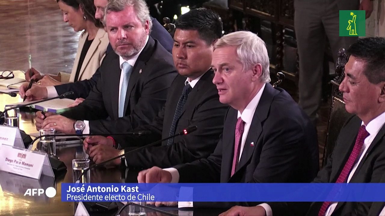 Kast discute en Perú medidas para frenar el crimen organizado y la migración irregular