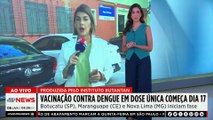 Aplicação da vacina da dengue do Butantan começará a partir de 17 de janeiro
