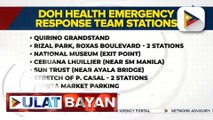 DOH, naglagay ng 20 health emergency response team stations sa mga ruta ng #Traslacion2026 | ulat ni Bien Manalo