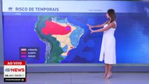 Previsão do Tempo: Chuva segue atingindo grande parte do Brasil nesta quinta (08)