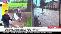Ríos de barro e inundaciones en Salta
