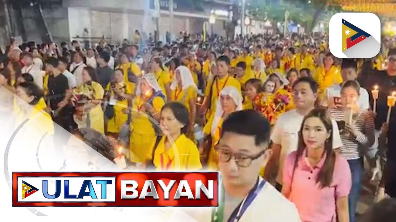 "Penitential Walk with Jesus" na hudyat ng pagsisimula ng Fiesta Señor, idinaos sa Cebu City; Halos 300-K deboto, nakibahagi | ulat ni Jessee Atienza ng PTV Cebu