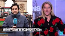 Des tracteurs au cœur de Paris, une action 