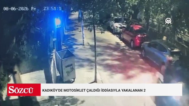 Kadıköy'de motosiklet çaldığı iddiasıyla yakalanan 2 zanlı tutuklandı