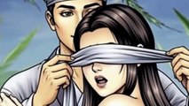 Forbidden Love of the chivalrous girl (Liu YiFei) 小龍女はまだ目隠しをされたまま、抵抗することもできず 漫画 manga 神鵰剣俠 Legend of the Condor Hero 小龍女遭點穴制住，雙眼被布條蒙住，衣物被剝去，陷入無法動彈的狀態 AI 伊志平
