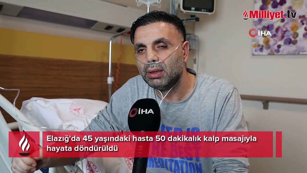 Kalbi 50 dakika durdu, hayata döndü! Elazığ’da tıp literatürüne girecek müdahale