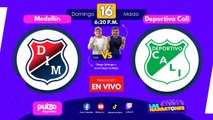 🔴 EN VIVO: Independiente Medellín vs. Deportivo Cali, partido Liga Betplay 2025 fecha 9 | Pulzo