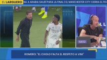 La opinión de Carreño sobre el incidente Vinicius-Simeone