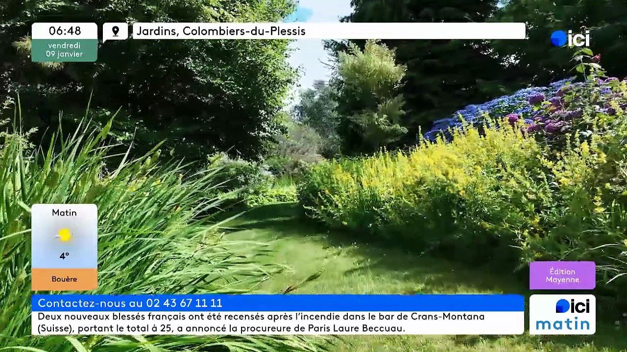 09/01/2026 - ici matin par ici Mayenne en vidéo
