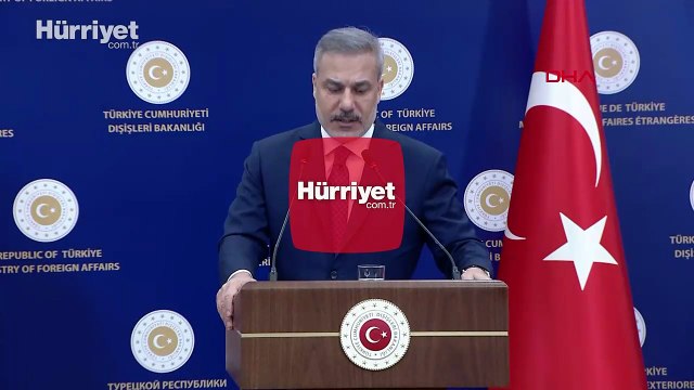 Dışişleri Bakanı Hakan Fidan: SDG'nin teröre ve ayrılıkçılığa veda etmesi gerekiyor