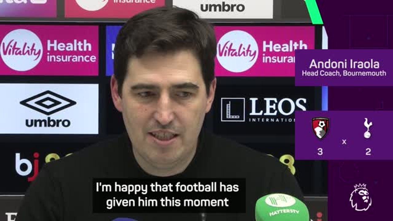 Semenyo deserved his fairytale Bournemouth ending - Iraola