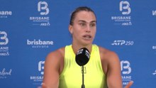Tennis - Brisbane 2026 - Aryna Sabalenka : "La saison est folle, ils suivent surtout leurs propres intérêts..."