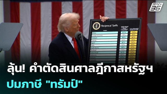 ลุ้น! คำตัดสินศาลฎีกาสหรัฐฯ ปมภาษี ทรัมป์ | เข้มข่าวค่ำ | 8 ม.ค. 69