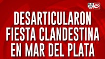 Bandas en vivo y odaliscas arriba del techo: así fue la fiesta clandestina clausurada en mar del Plata