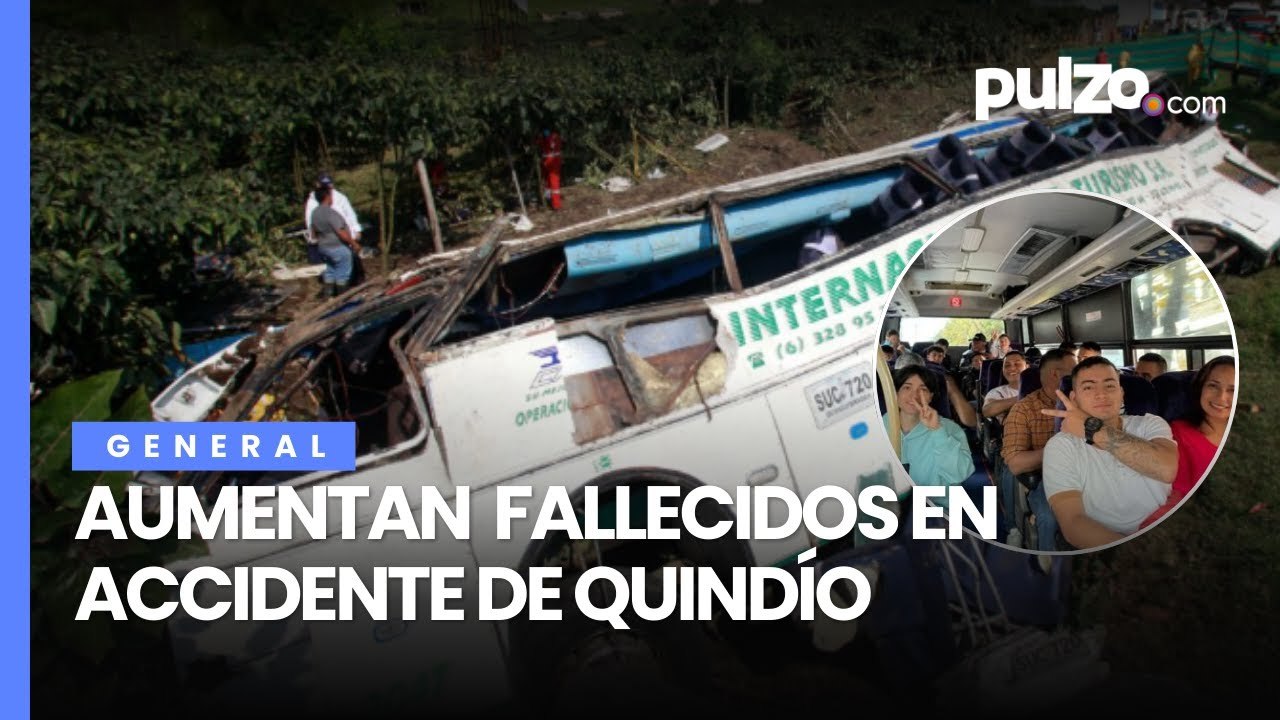 Incrementan fallecidos por bus que se accidentó en Armenia | Pulzo