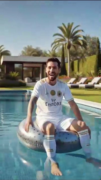 Messi Roasts Ronaldo’s Rusted Pool! 😭 | CR7 vs Messi Comedy & Revenge #Viral #Funny