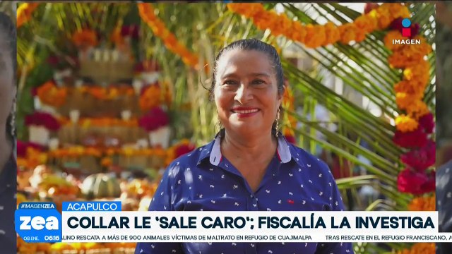 Fiscalía de Guerrero investiga a Abelina López por collar valuado en 227 mil pesos