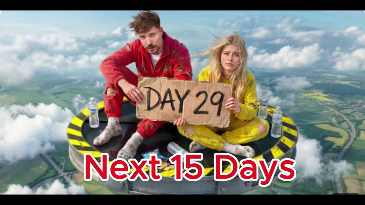 Survive 30 Days Trapped In The Sky, Win $250,000 I Next 15 Days