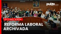 Se calentó archivo a reforma laboral; gritos y golpes a la mesa: 