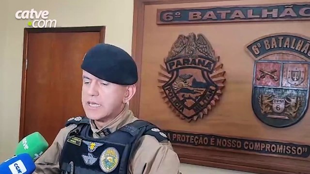 6º BPM de Cascavel atendeu mais de 34 mil ocorrências em 2025