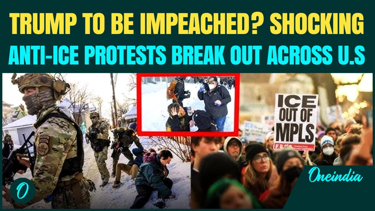 US Breaking: Anti-ICE, Anti-Trump Protests ROCK Minnepolis, New York After ICE Agent KILLS Woman