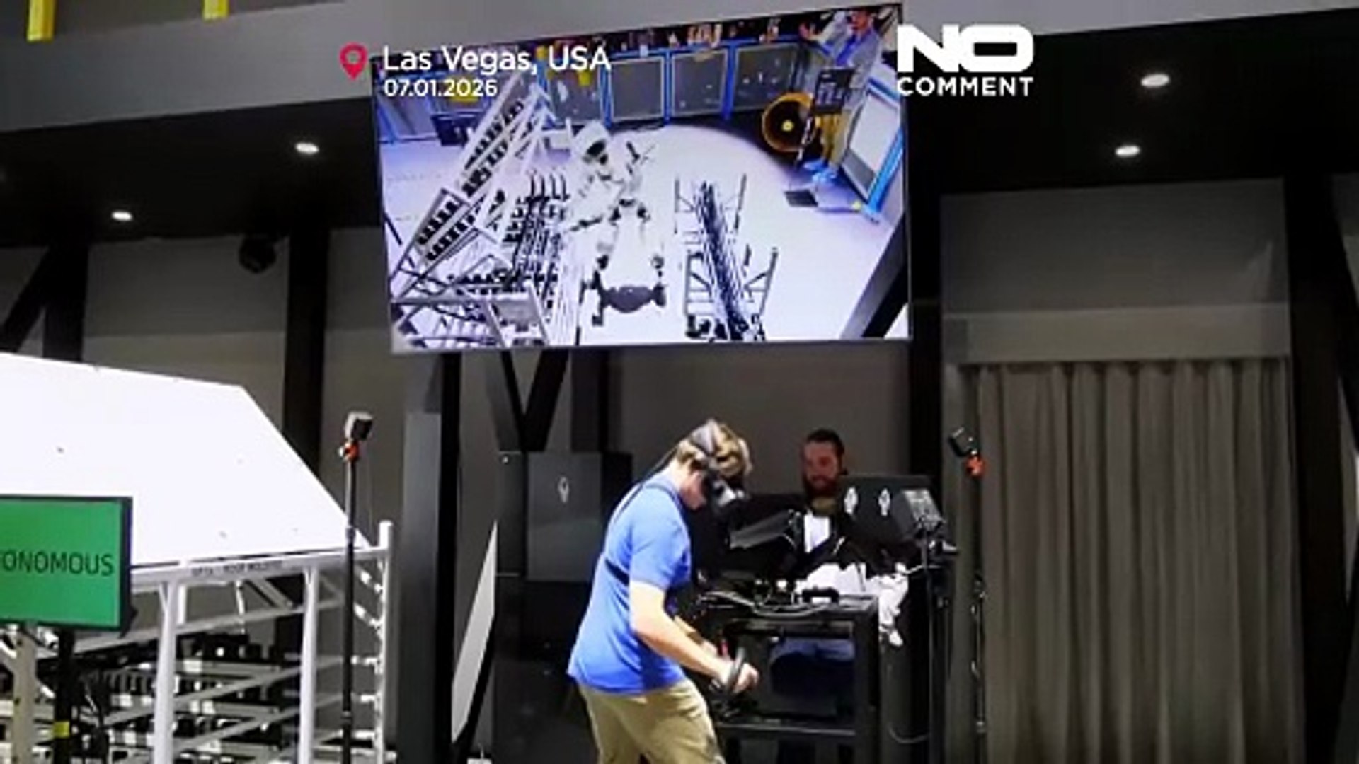 ⁣Роботы произвели фурор на выставке Consumer Electronics Show в Лас-Вегасе