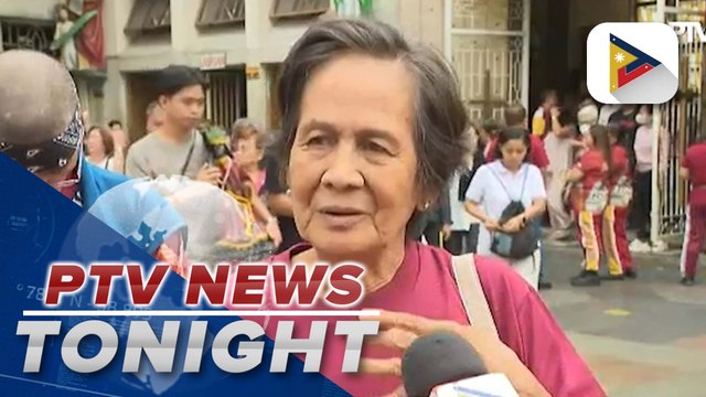 Devotees travel early to Quiapo Church to attend mass, offer prayers