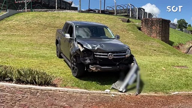 Homem morre e mulher fica gravemente ferida em colisão de trânsito na marginal da BR-277 em Cascavel