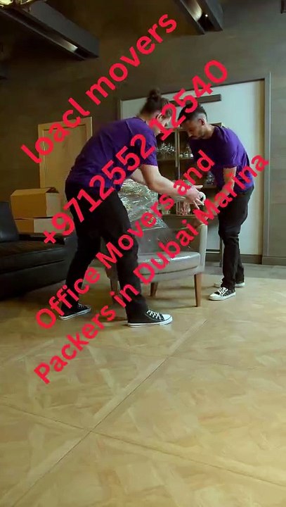Office Movers and Packers in Dubai Marina