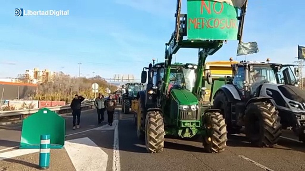 Los agricultores se manifiestan en contra del acuerdo UE-Mercosur